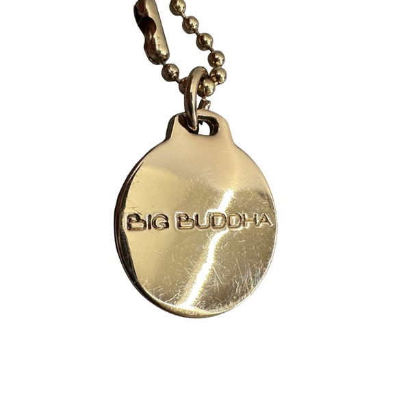 Big Buddha Brown Croc Embossed Wallet Clutch Zip Coin Purse Charm - Picture 3 of 16